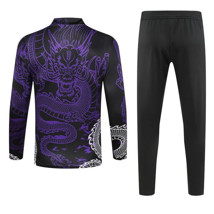Real Madrid "Dragon Morado" Premium Tracksuit - Premium Quality Kits at Football Monarch