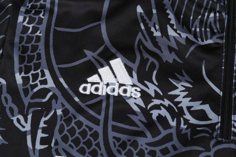 Real Madrid "Dragón Negro" Premium Tracksuit - Premium Quality Kits at Football Monarch