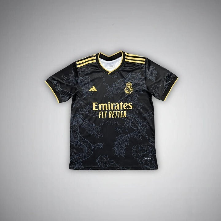 Real Madrid "Golden Drago" Premium Kit - Premium Quality Kits at Football Monarch