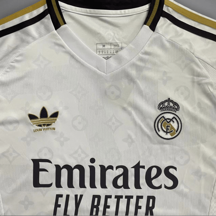 Real Madrid x Louis Vuitton Premium Kit - Premium Quality Kits at Football Monarch