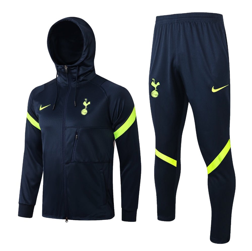 Tottenham Dark Blue Premium Tracksuit - Premium Quality Kits at Football Monarch