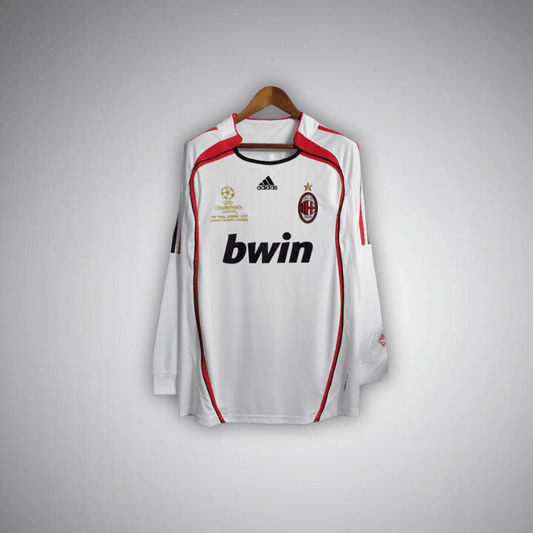06/07 AC Milan Away Premium Long Sleeve Kit - Premium Quality Kits at Football Monarch