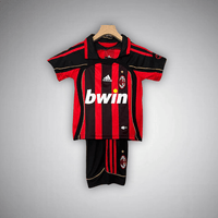 06/07 AC Milan Home Kids Size Kit - Premium Quality Kits at Football Monarch