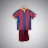 10/11 FC Barcelona Home Kids Size Kit - Premium Quality Kits at Football Monarch