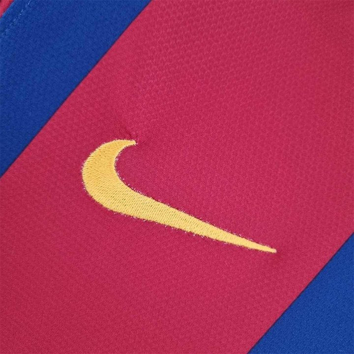 11/12 FC Barcelona Long Sleeve Home Kit - Premium Quality Kits at Football Monarch
