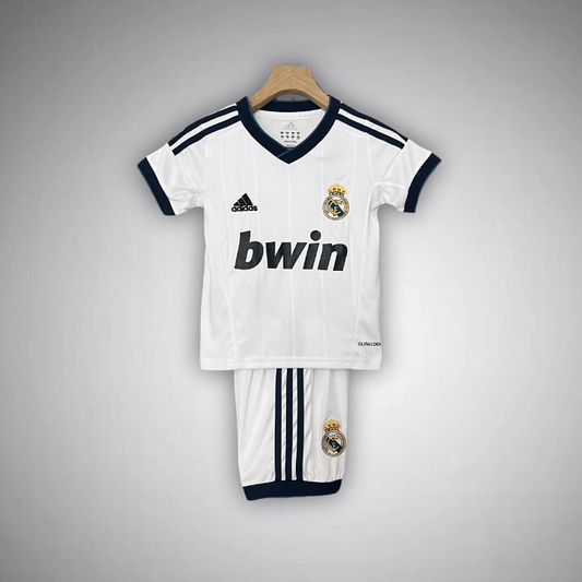 12/13 Real Madrid Home Kids Size Kit - Premium Quality Kits at Football Monarch