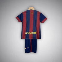 14/15 FC Barcelona Home Kids Size Kit - Premium Quality Kits at Football Monarch