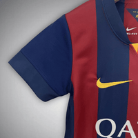 14/15 FC Barcelona Home Kids Size Kit - Premium Quality Kits at Football Monarch