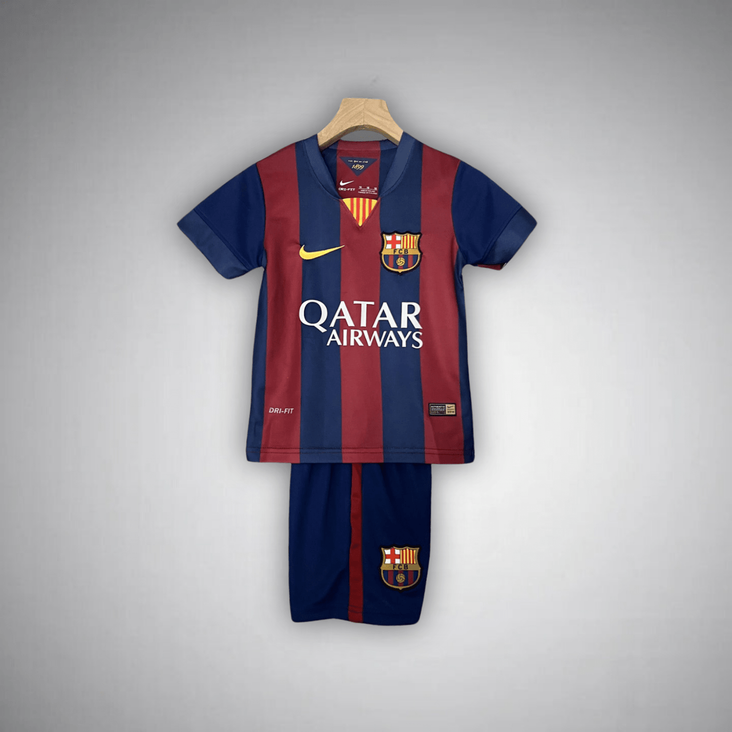 14/15 FC Barcelona Home Kids Size Kit - Premium Quality Kits at Football Monarch