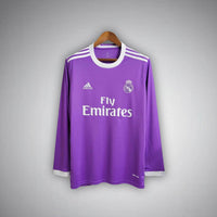16/17 Real Madrid Away Long Sleeve Kit - Premium Quality Kits at Football Monarch