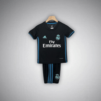 17/18 Real Madrid Away Premium Kids Size Kit - Premium Quality Kits at Football Monarch