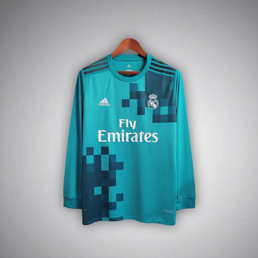 17/18 Real Madrid Third Long Sleeve Kit - Premium Quality Kits at Football Monarch