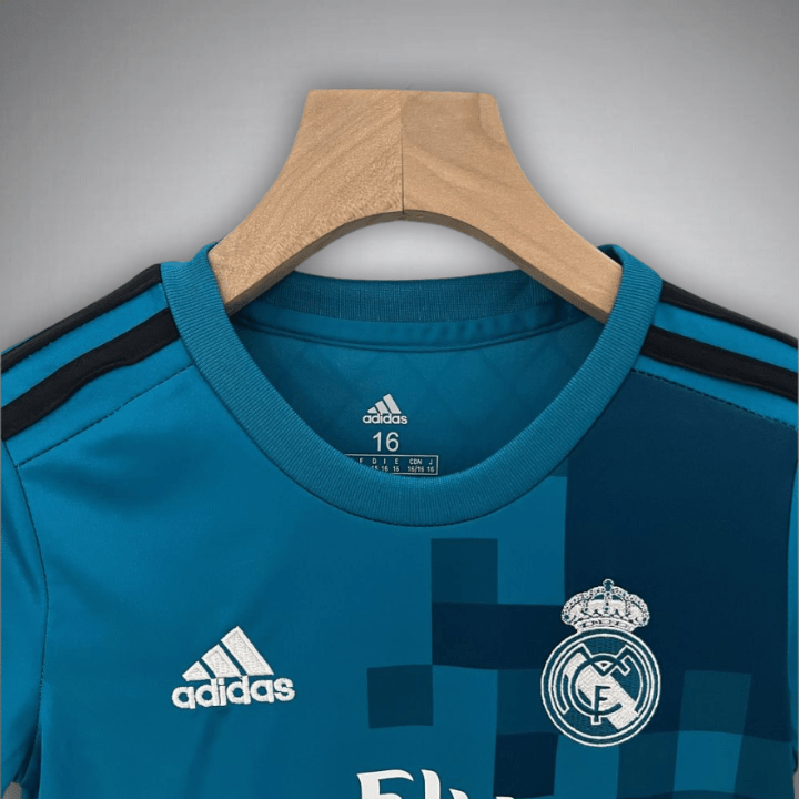 17/18 Real Madrid Third Premium Kids Size Kit - Premium Quality Kits at Football Monarch