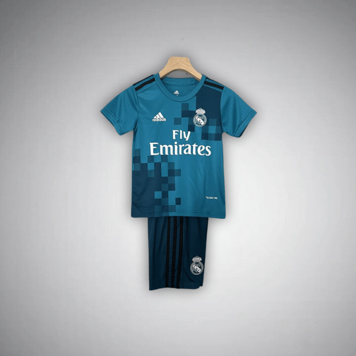 17/18 Real Madrid Third Premium Kids Size Kit - Premium Quality Kits at Football Monarch