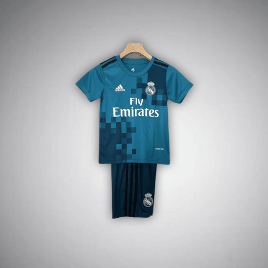 17/18 Real Madrid Third Premium Kids Size Kit - Premium Quality Kits at Football Monarch