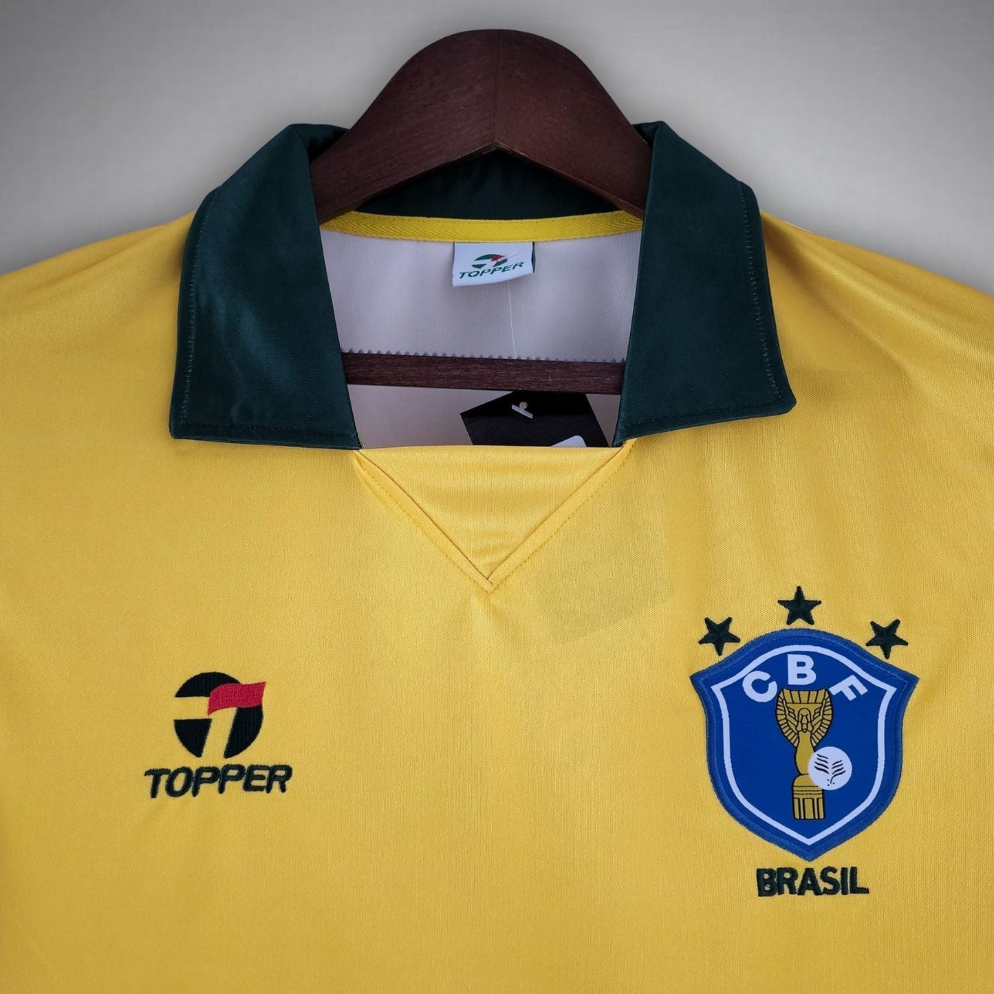 1986 Brazil Home Kit - Premium Quality Kits at Football Monarch