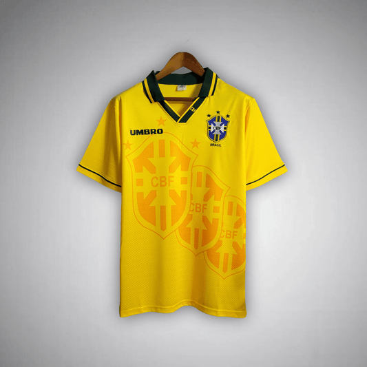 1994 Brazil Home Kit - Premium Quality Kits at Football Monarch
