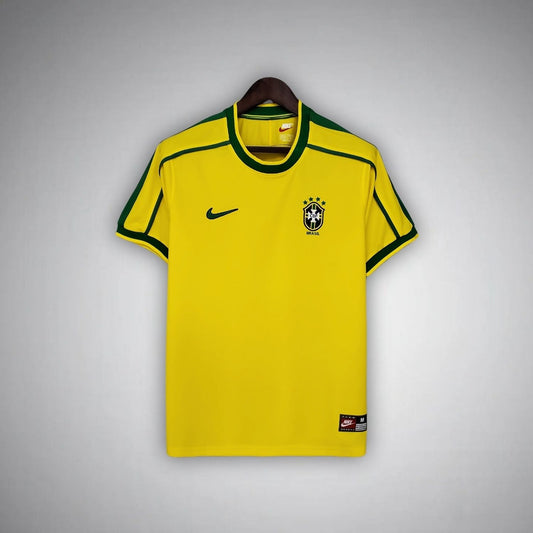 1998 Brazil Home Kit - Premium Quality Kits at Football Monarch