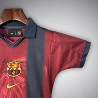 2000/01 FC Barcelona Retro x Cactus Jack Limited Edition Kids Size Home Kit - Premium Quality Kits at Football Monarch
