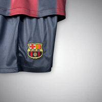 2000/01 FC Barcelona Retro x Cactus Jack Limited Edition Kids Size Home Kit - Premium Quality Kits at Football Monarch