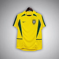 2002 Brazil Home Kit - Premium Quality Kits at Football Monarch