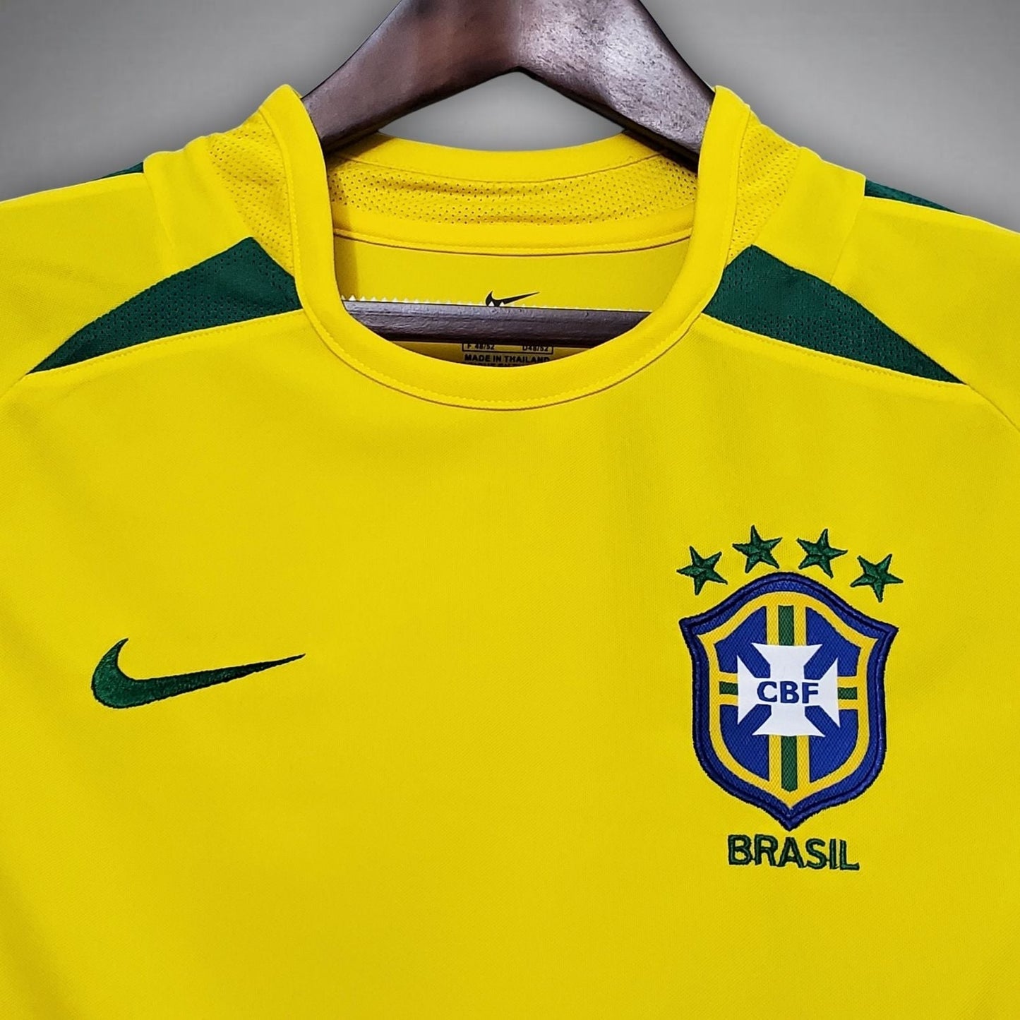 2002 Brazil Home Kit - Premium Quality Kits at Football Monarch