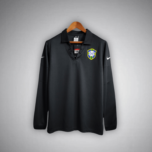 2004 Brazil "Centenary" Long Sleeve Kit - Premium Quality Kits at Football Monarch