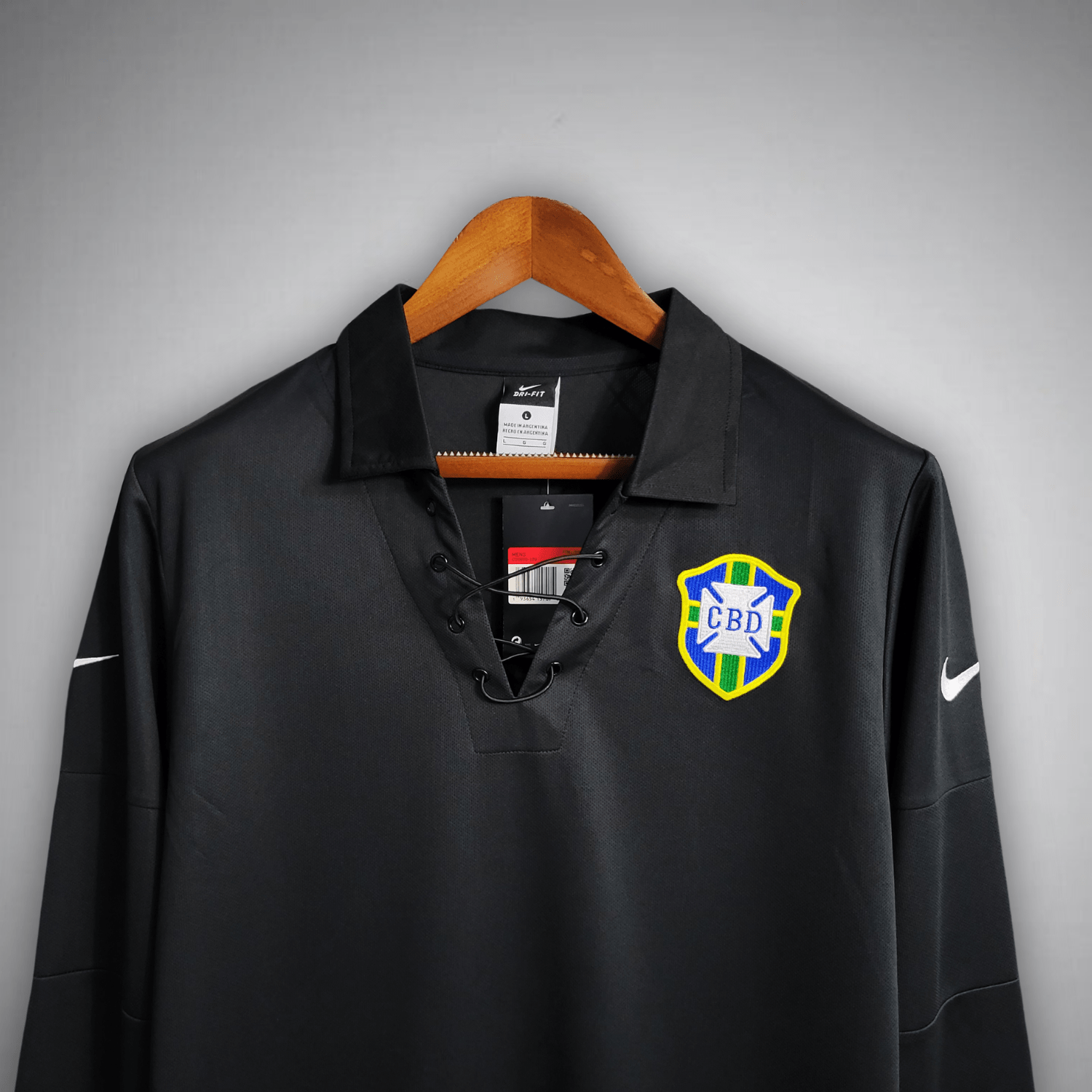 2004 Brazil "Centenary" Long Sleeve Kit - Premium Quality Kits at Football Monarch