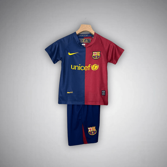 2009 FC Barcelona UCL Final Kids Size Kit - Premium Quality Kits at Football Monarch