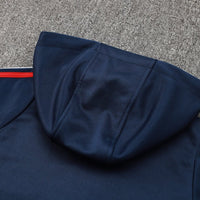 2024 Italy Dark Blue Premium Tracksuit - Premium Quality Kits at Football Monarch