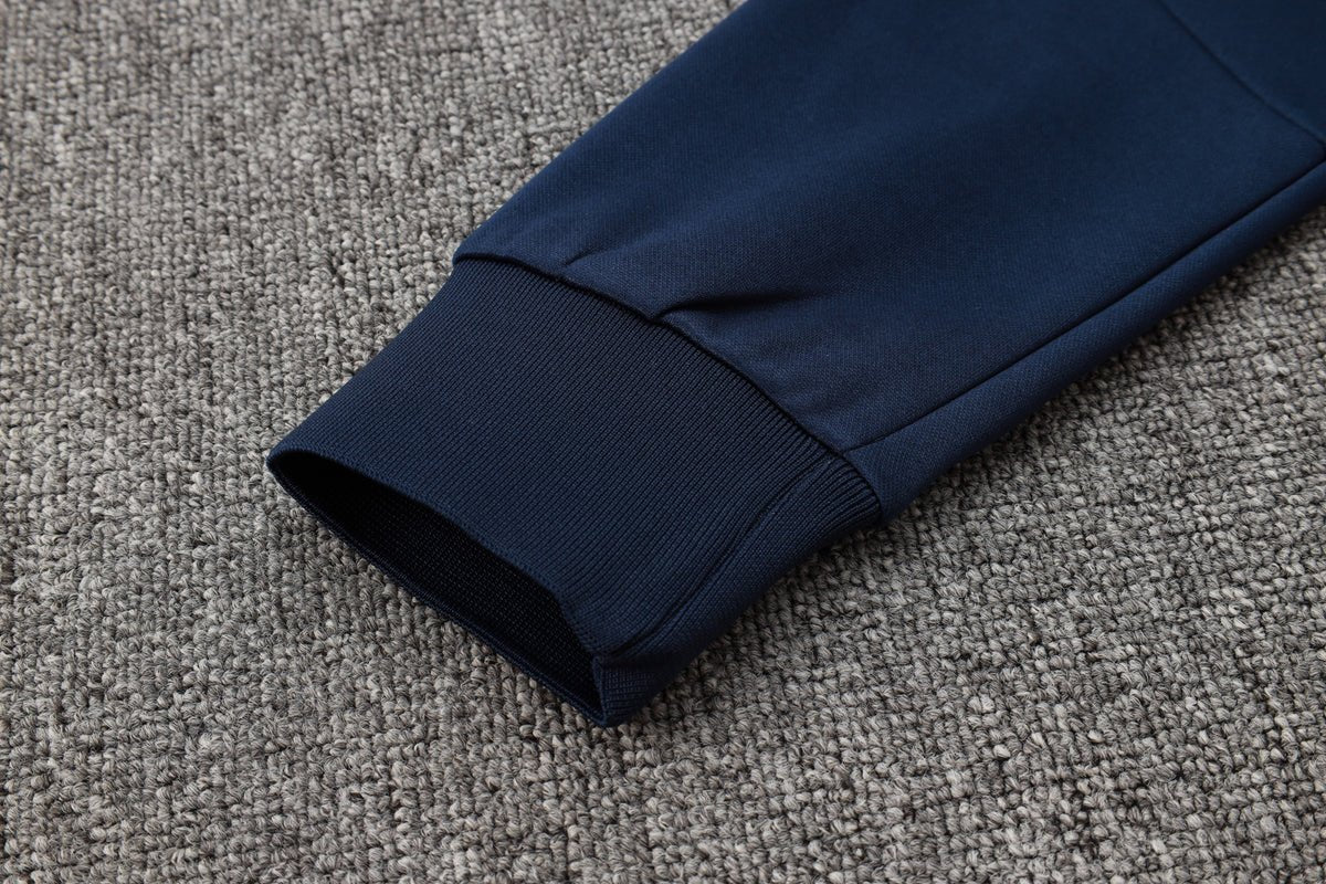 2024 Italy Dark Blue Premium Tracksuit - Premium Quality Kits at Football Monarch