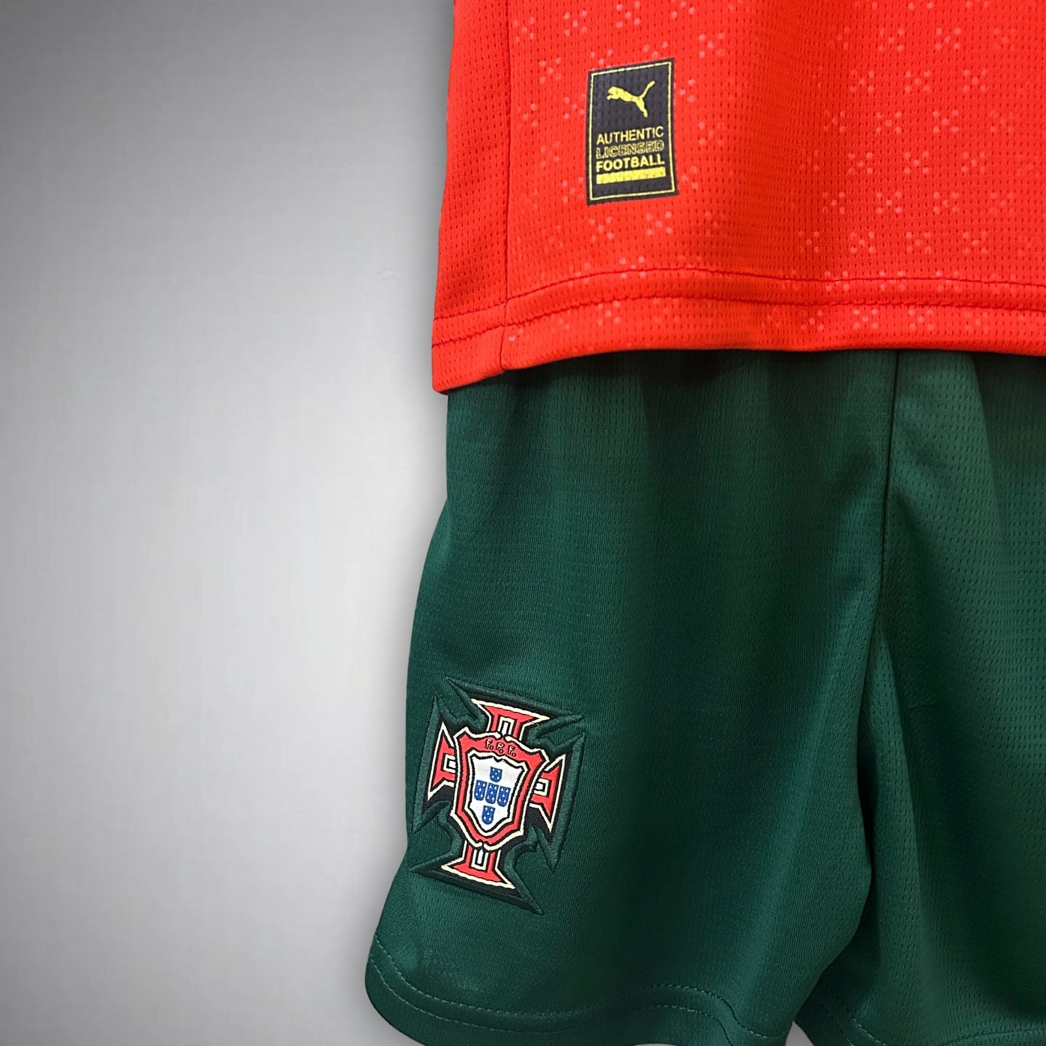 2025 Portugal Home Kids Size Kit - Premium Quality Kits at Football Monarch