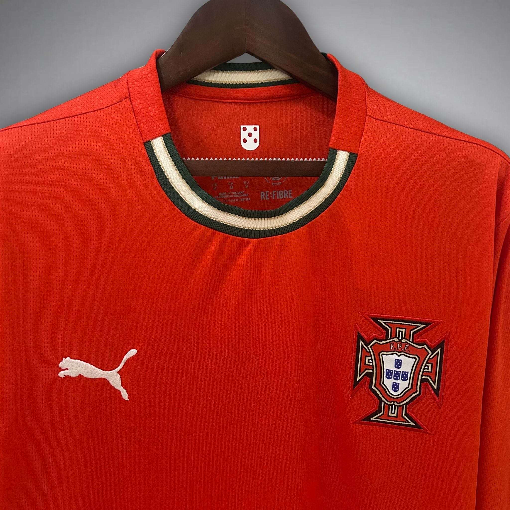 2025 Portugal Home Long Sleeve Kit - Premium Quality Kits at Football Monarch
