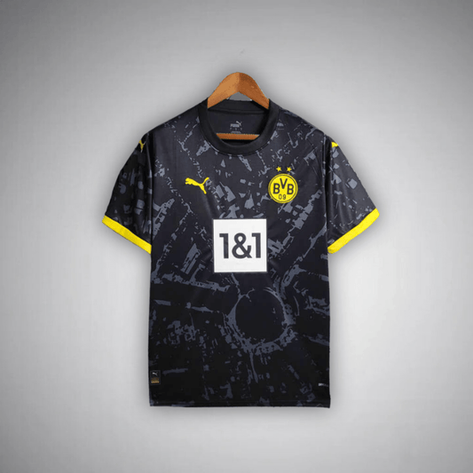 23/24 Borussia Dortmund Away Kit - Premium Quality Kits at Football Monarch