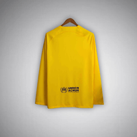 23/24 FC Barcelona Long Sleeve Away Kit - Premium Quality Kits at Football Monarch