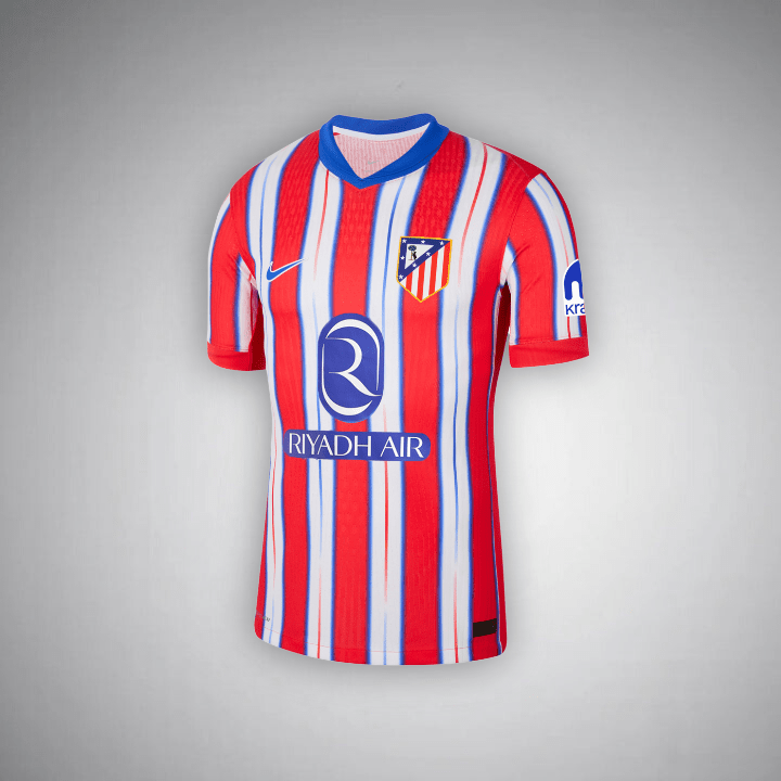 24/25 Atletico Madrid Home Kit - Premium Quality Kits at Football Monarch