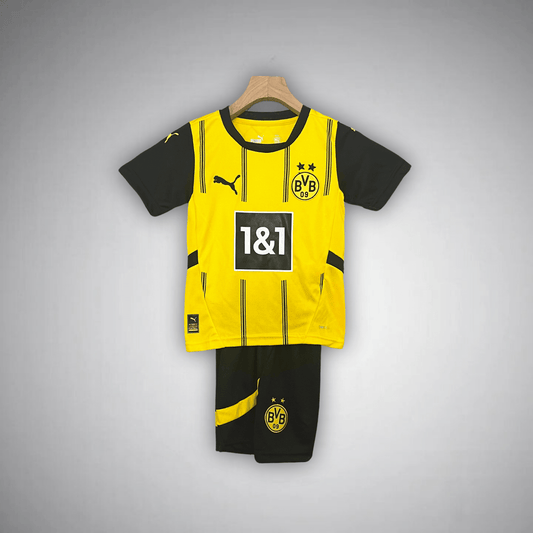 24/25 Borussia Dortmund Home Kids Size Kit - Premium Quality Kits at Football Monarch