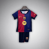 24/25 FC Barcelona Home Kids Size Kit - Premium Quality Kits at Football Monarch