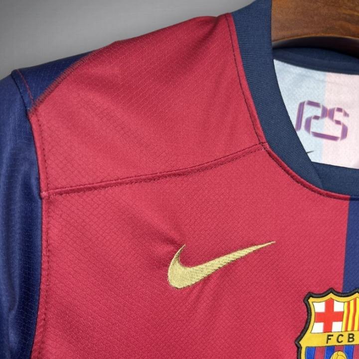 24/25 FC Barcelona Home Premium Kit - Premium Quality Kits at Football Monarch