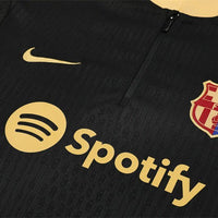 24/25 FC Barcelona Training Gold Tracksuit - Premium Quality Kits at Football Monarch