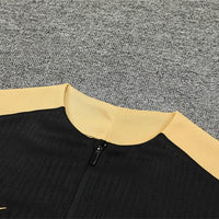 24/25 FC Barcelona Training Gold Tracksuit - Premium Quality Kits at Football Monarch