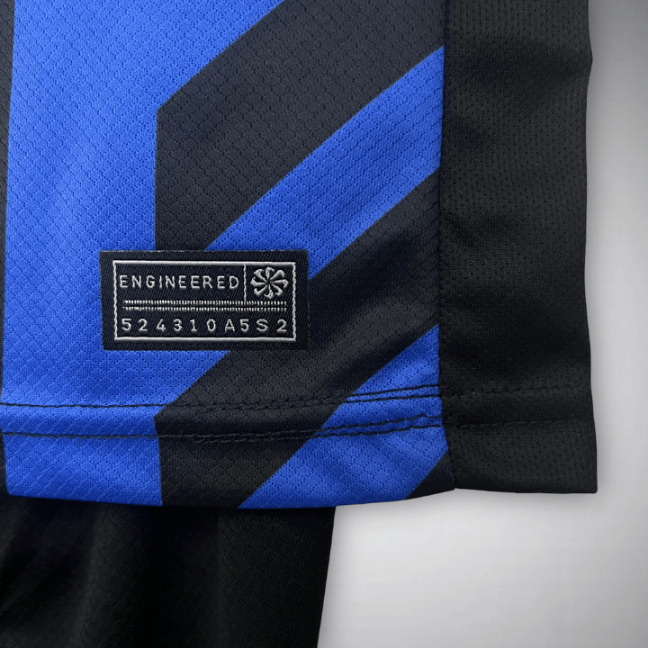 24/25 Inter Milan Home Kids Size Kit - Premium Quality Kits at Football Monarch