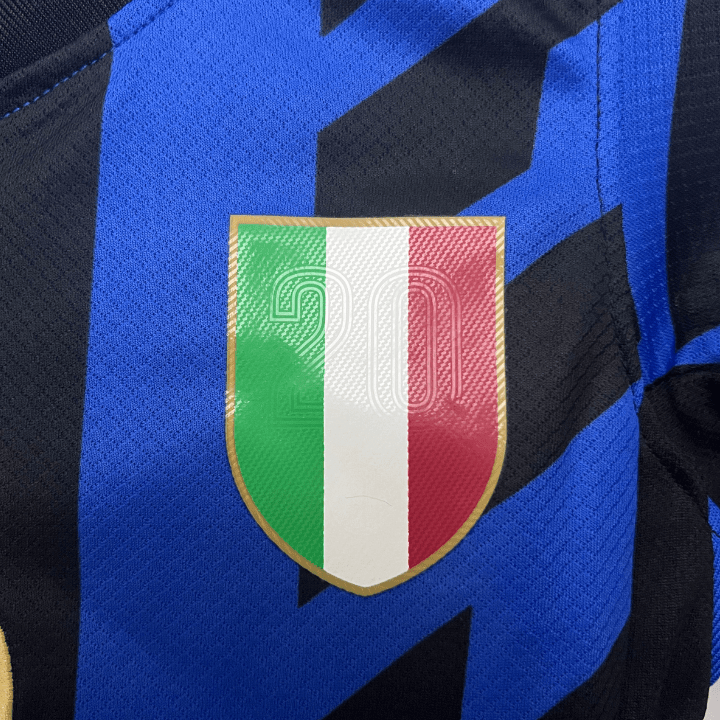 24/25 Inter Milan Home Kids Size Kit - Premium Quality Kits at Football Monarch