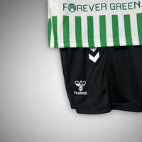 24/25 Real Betis Home Kids Size Kit - Premium Quality Kits at Football Monarch