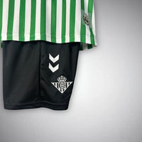 24/25 Real Betis Home Kids Size Kit - Premium Quality Kits at Football Monarch