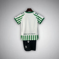 24/25 Real Betis Home Kids Size Kit - Premium Quality Kits at Football Monarch