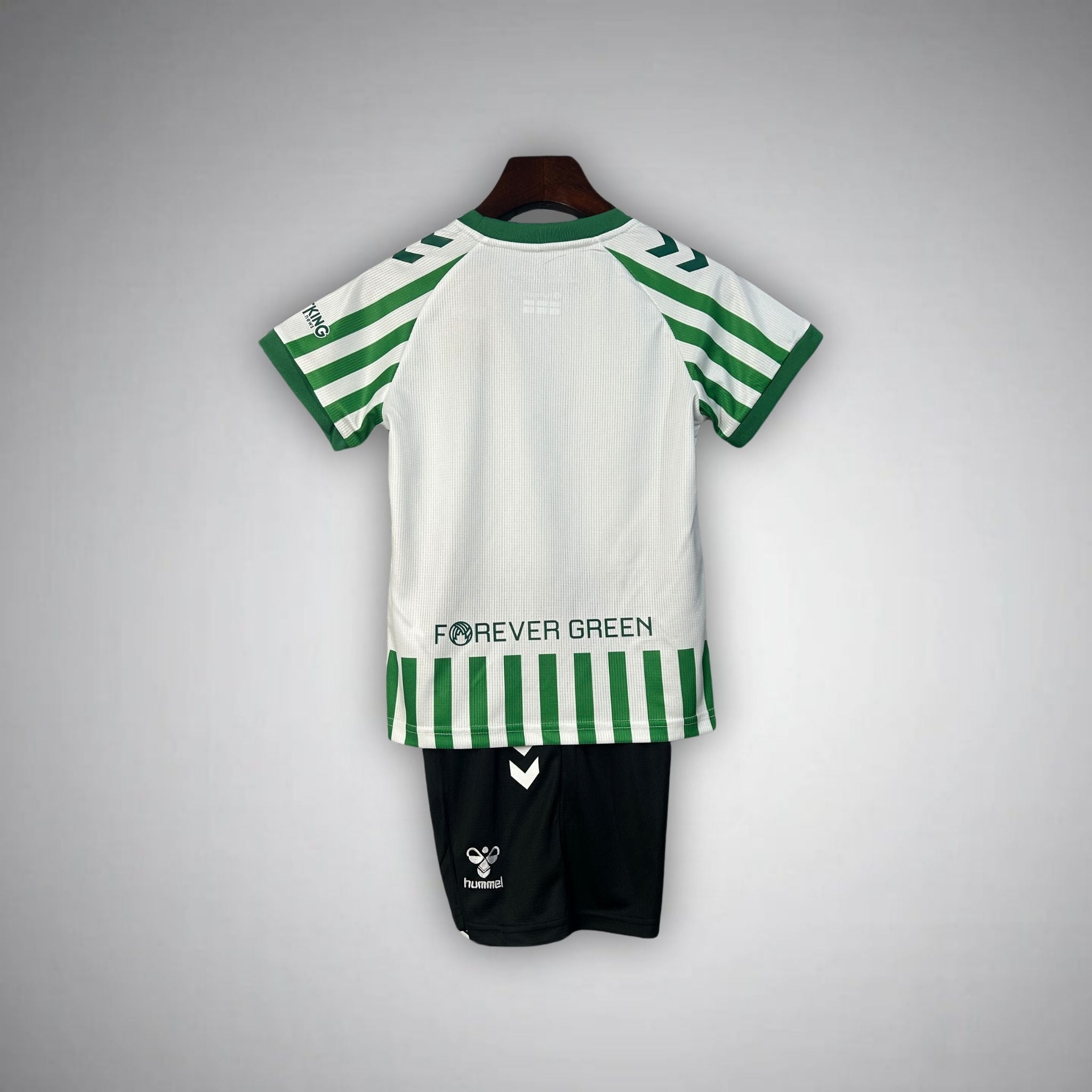 24/25 Real Betis Home Kids Size Kit - Premium Quality Kits at Football Monarch