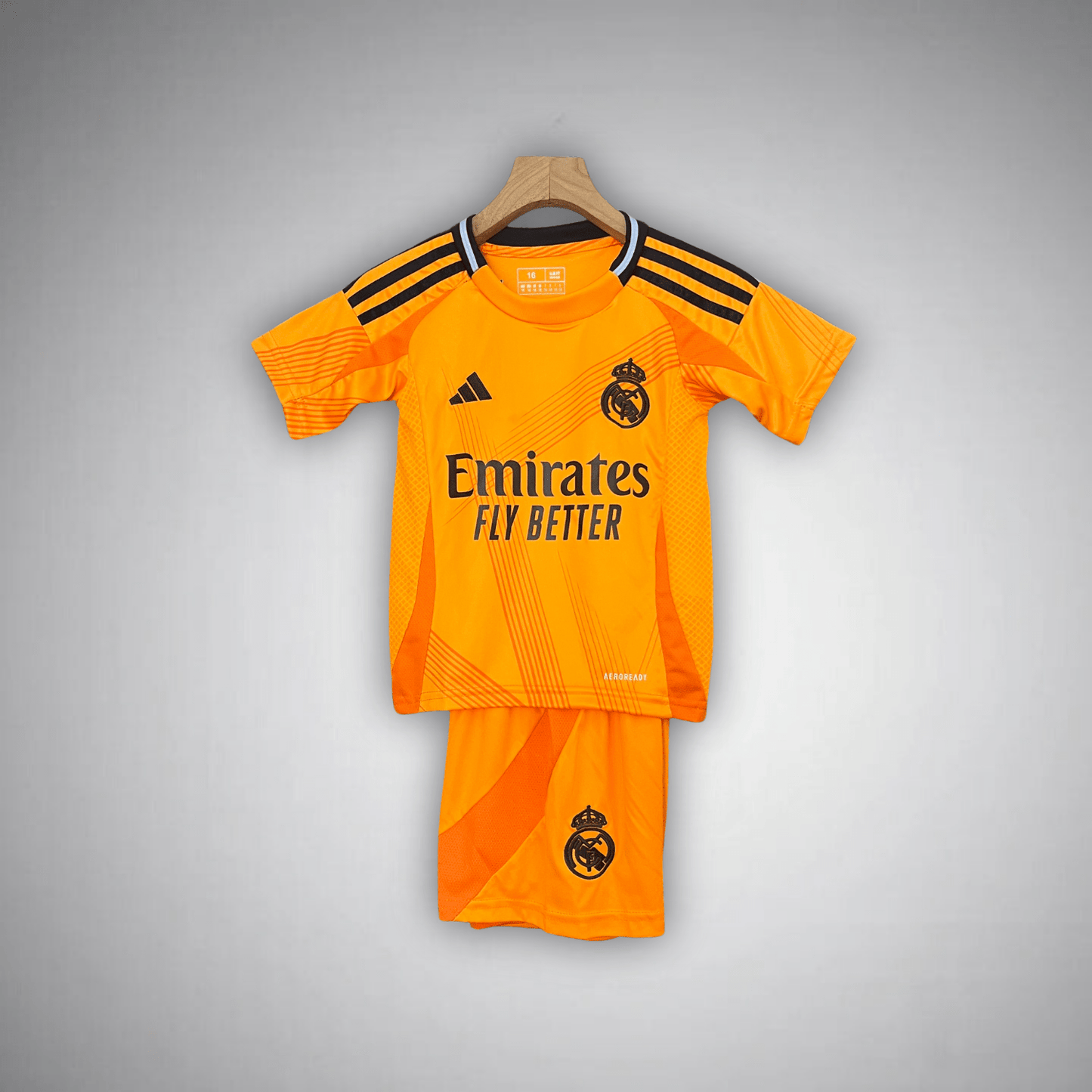 24/25 Real Madrid Away Kids Size Kit - Premium Quality Kits at Football Monarch