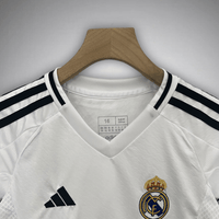 24/25 Real Madrid Home Kids Size Kit - Premium Quality Kits at Football Monarch