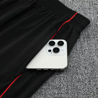 25/26 Ajax Amsterdam Training Black Kids Size Tracksuit - Premium Quality Kits at Football Monarch